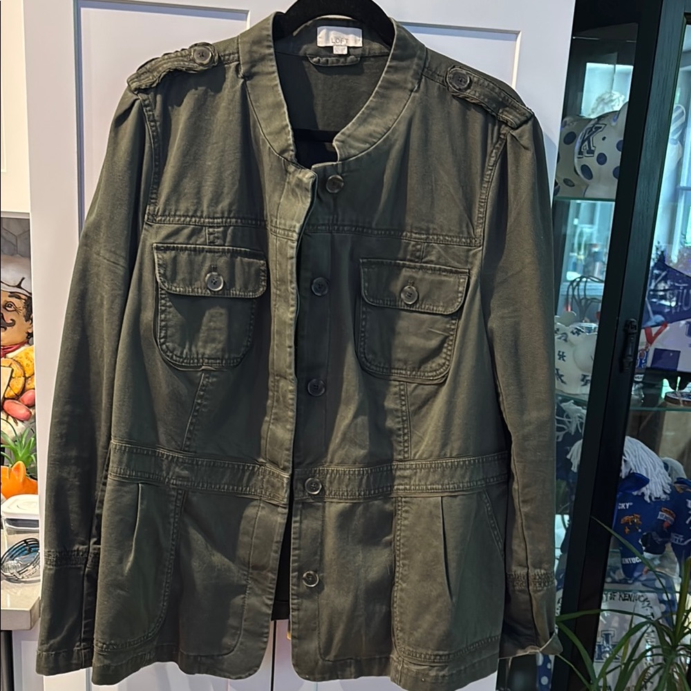 The Loft Size XL Green Jacket